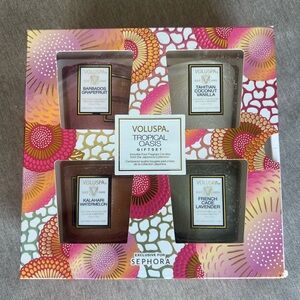 Voluspa Topical Oasis Gift Candle Set EXCLUSIVE FOR SEPHORA BRAND NEW IN THE BOX
